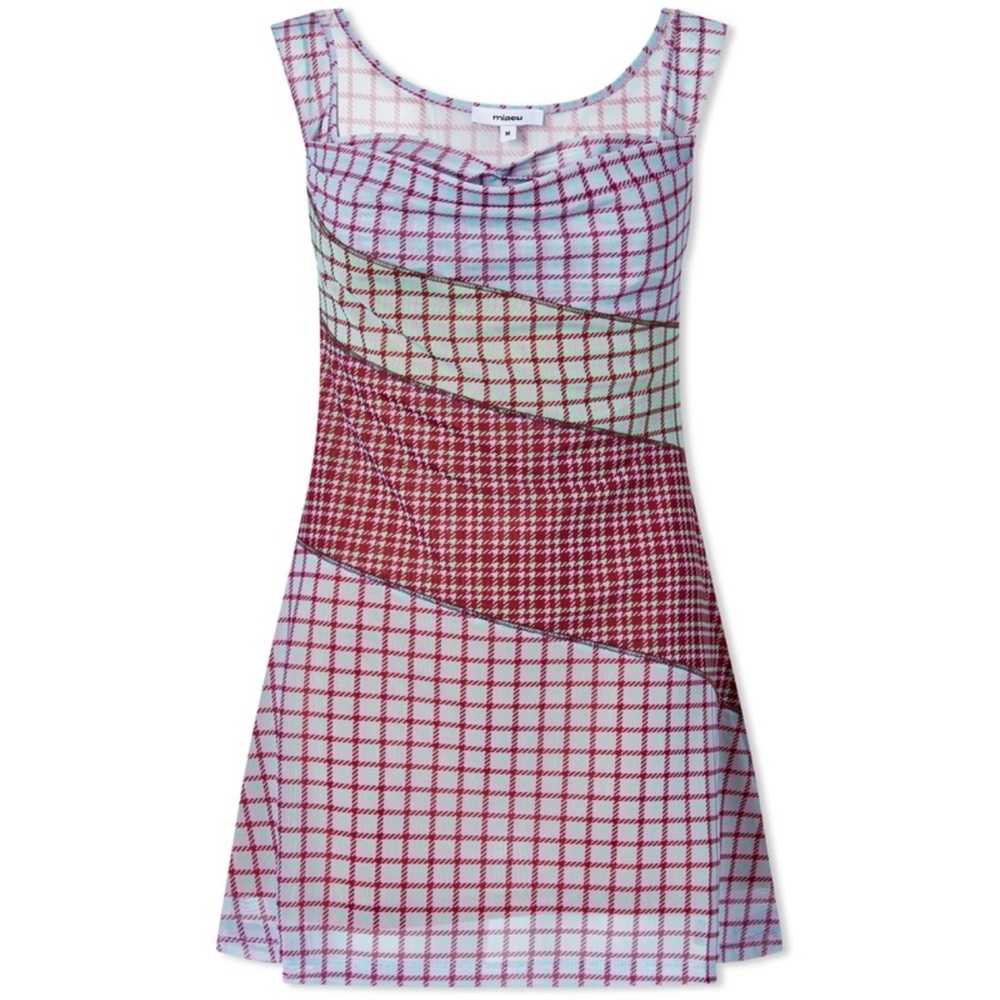 Miaou Ginger Dress Bristol Plaid